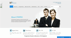 Desktop Screenshot of cpapro.eu